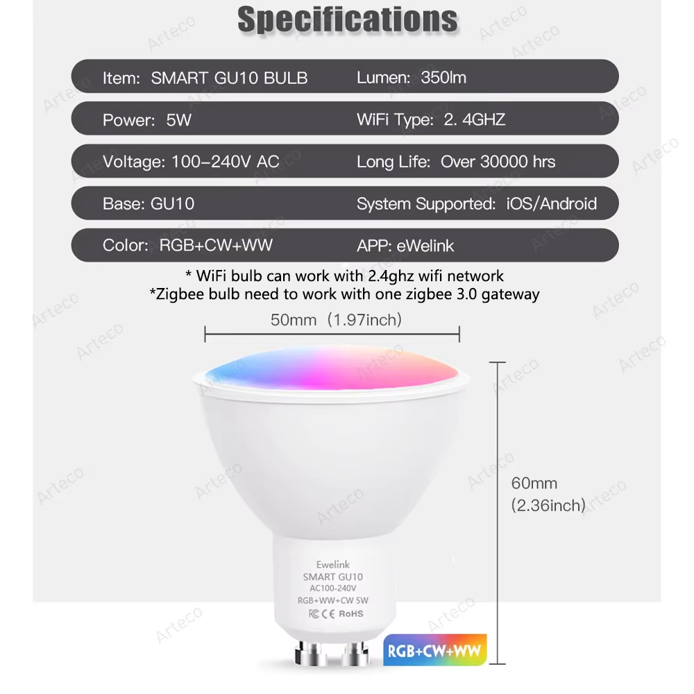 Ewelink gu10 zigbee lâmpadas l - Philips Bulb Hue avaliação e preço